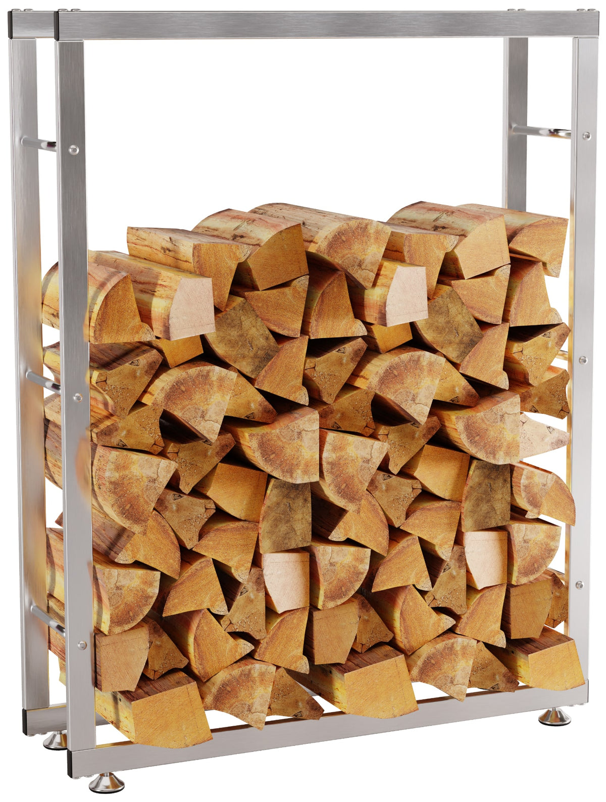 CLP Kaminholzständer Keri V2 25x80x125 cm