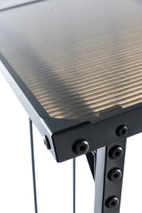 CLP Kaminholzunterstand + Abdeckplane Ruston Metall M – Produktabbildung 6