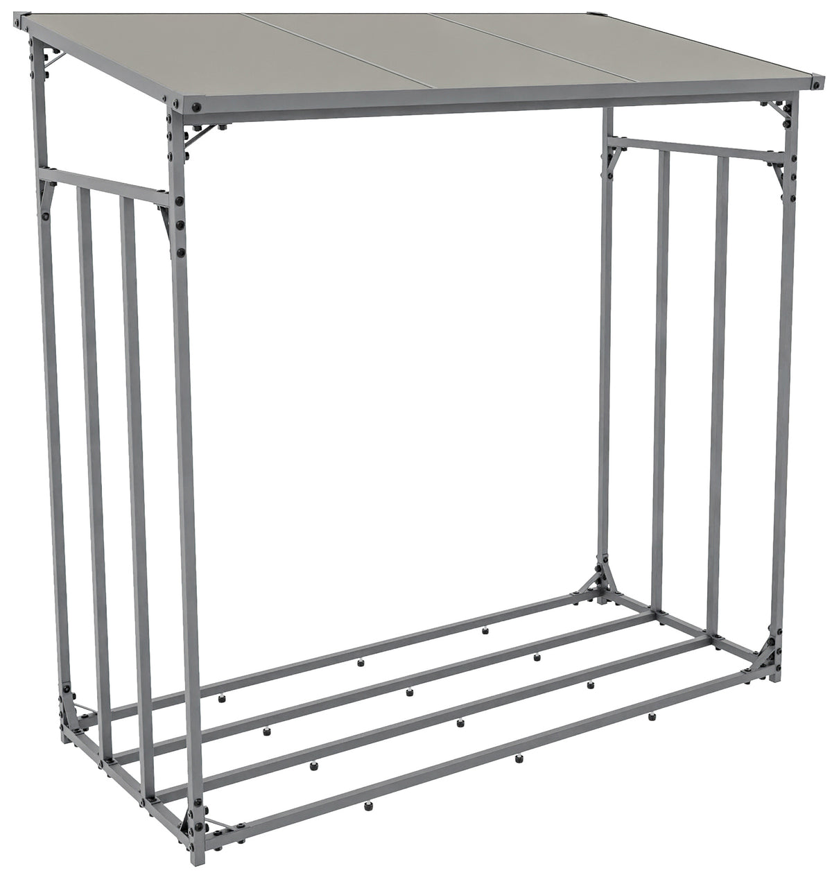 CLP Kaminholzunterstand Ruston Aluminium S – Produktabbildung 4