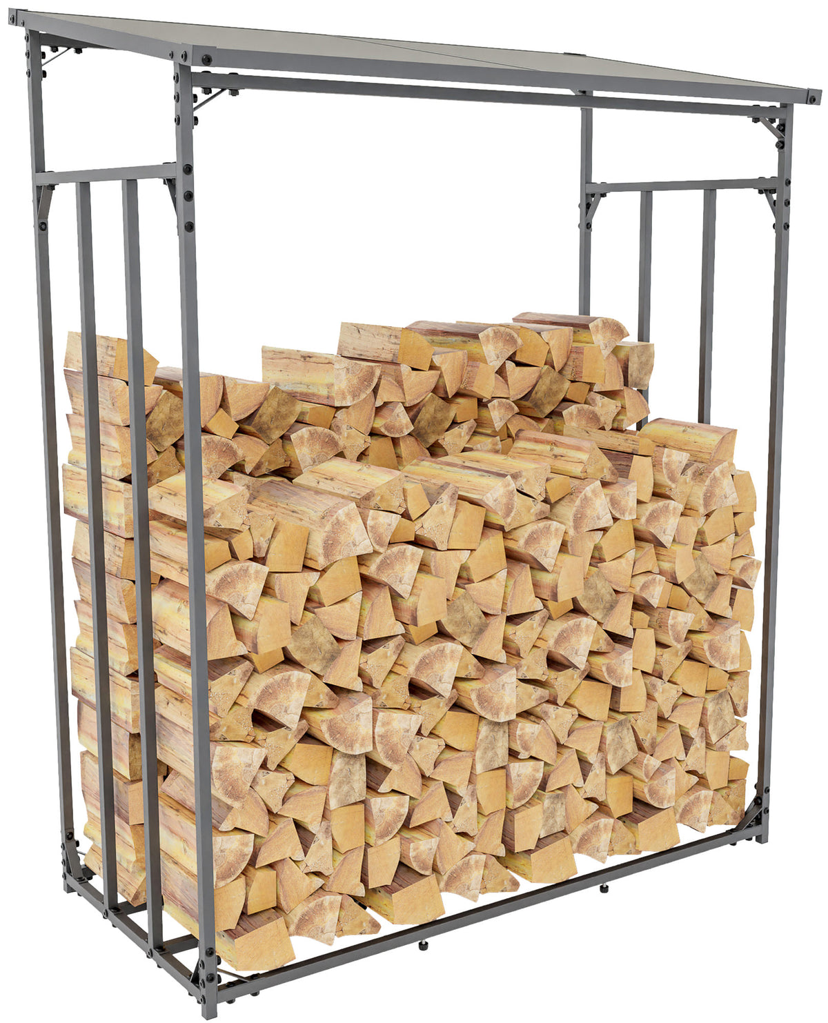 CLP Kaminholzunterstand Ruston Aluminium M