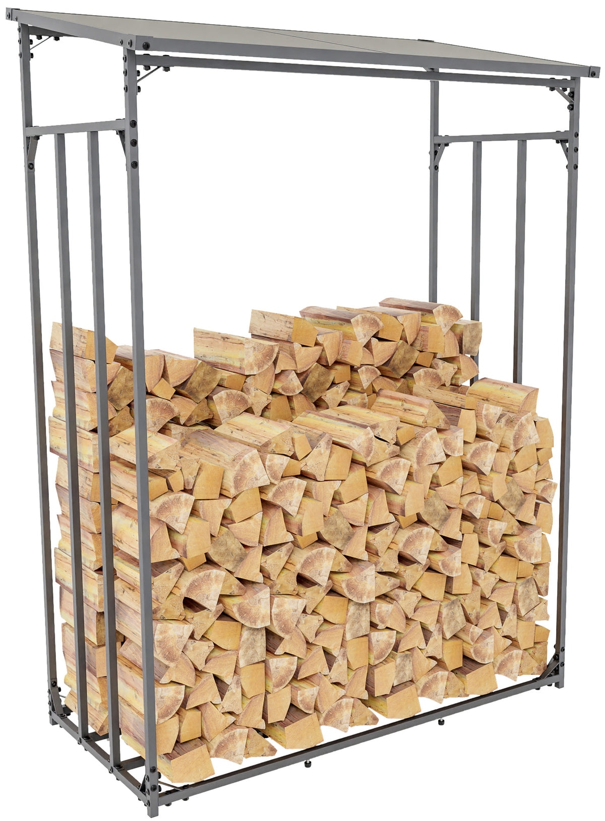 CLP Kaminholzunterstand Ruston Aluminium L