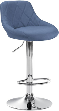 CLP Barhocker Lazio Stoff chrom