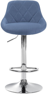 CLP Barhocker Lazio Stoff chrom – Produktabbildung 3