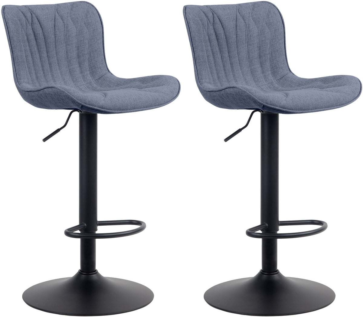 CLP 2er Set Barhocker Linus Stoff – Produktabbildung 5