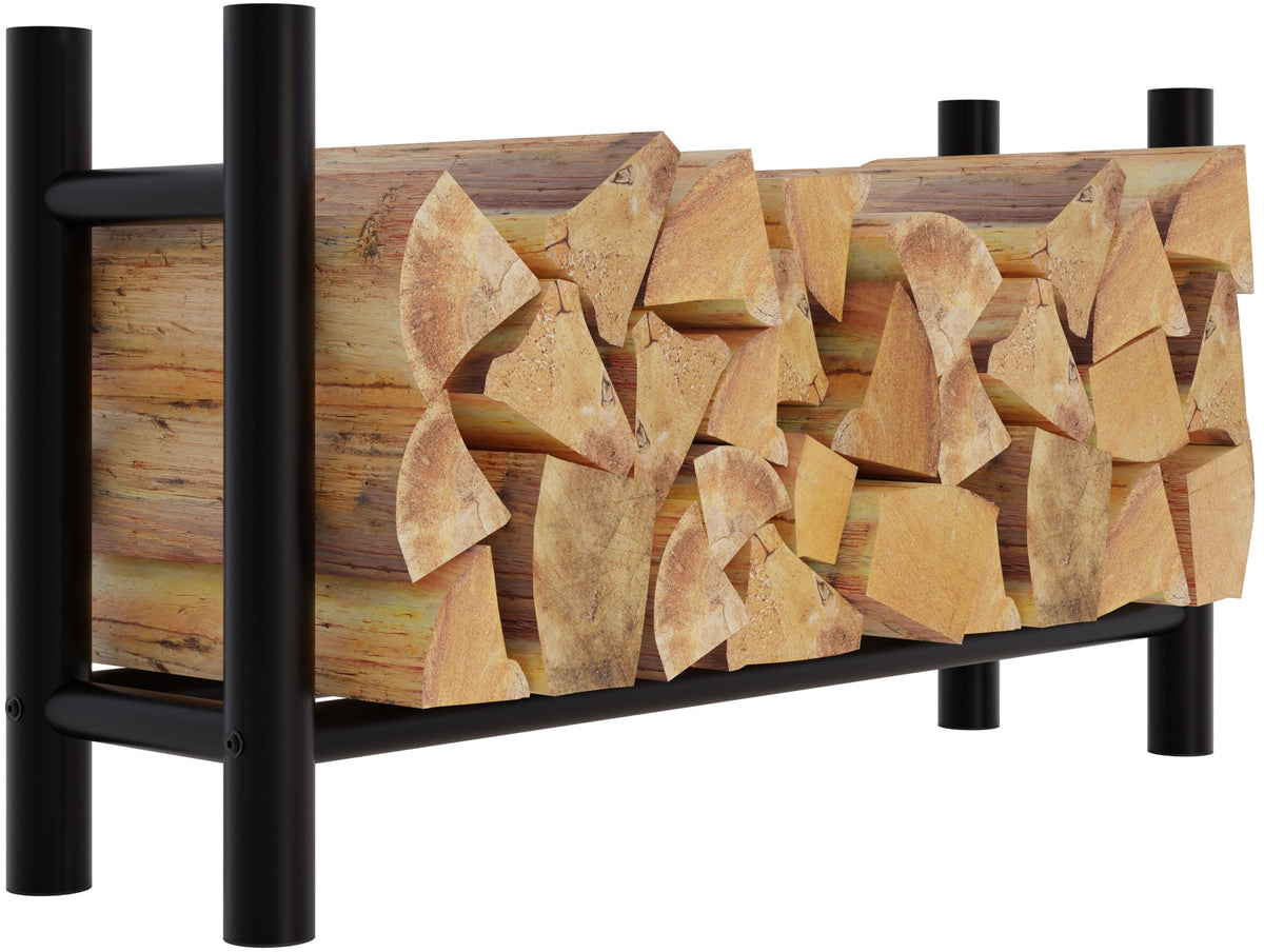 CLP Kaminholzständer Medya rund 30x100x60 cm