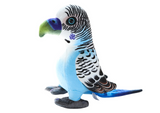 Blue parrot plush mascot 20 cm (2)