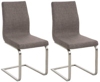 CLP 2er Set Esszimmerstühle Belfort Stoff – Produktabbildung 9
