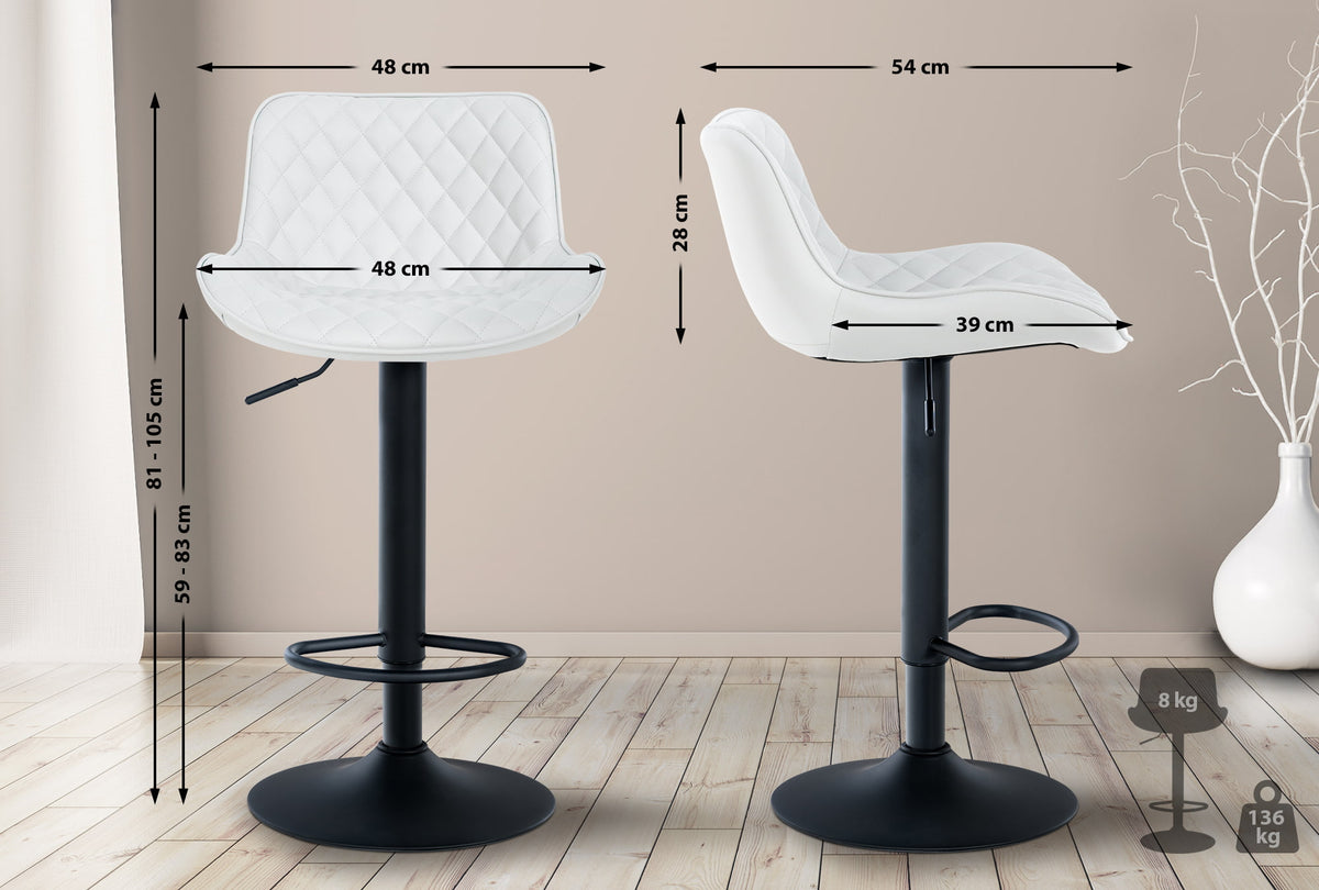 CLP Barhocker Minosa Kunstleder – Produktabbildung 2