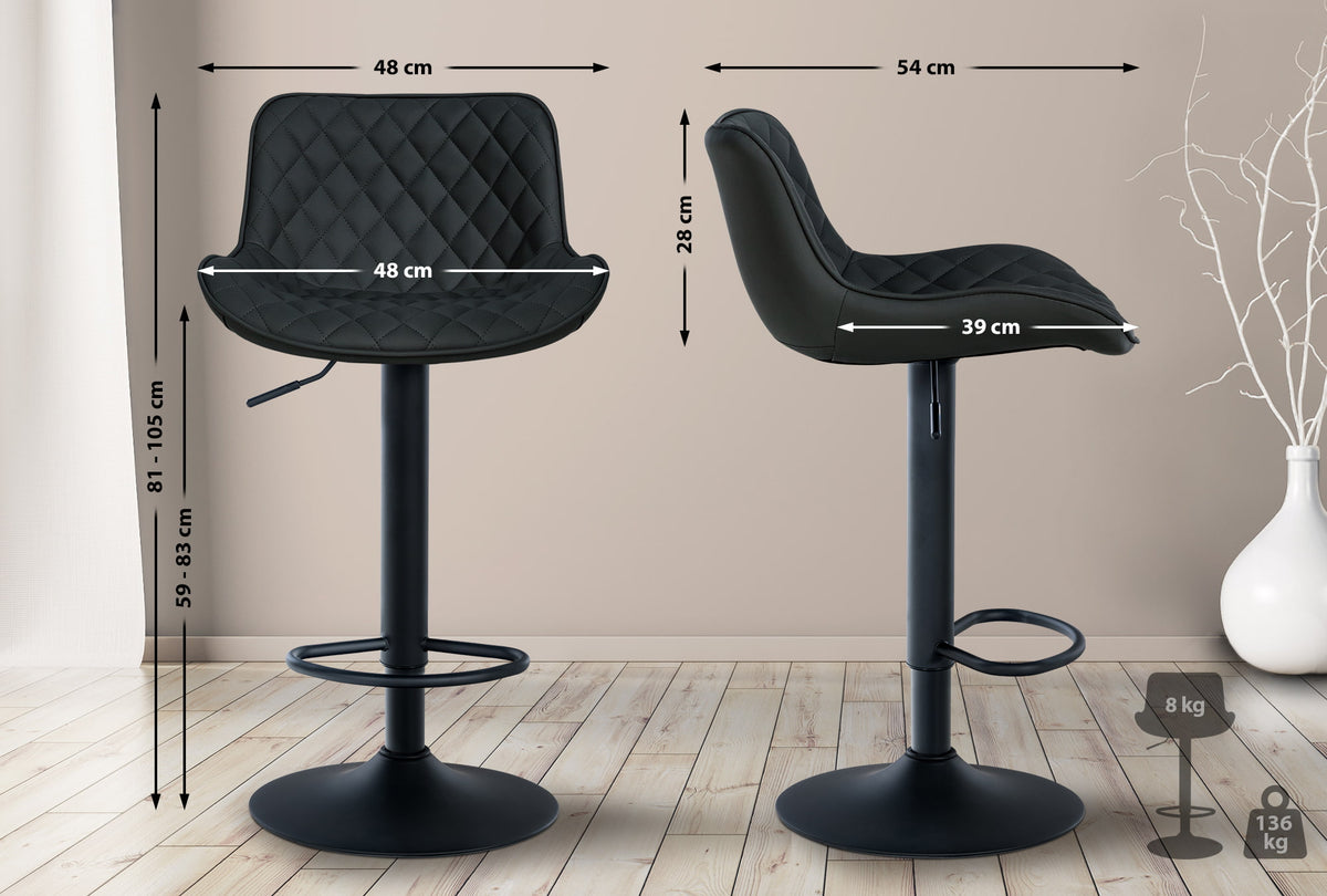 CLP 2er Set Barhocker Minosa – Produktabbildung 2