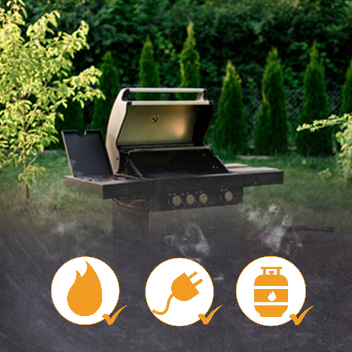 CLP Grillrost Set 44,5x26 cm – Produktabbildung 5