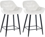 CLP 2er Set Barhocker Gibson 76 Samt