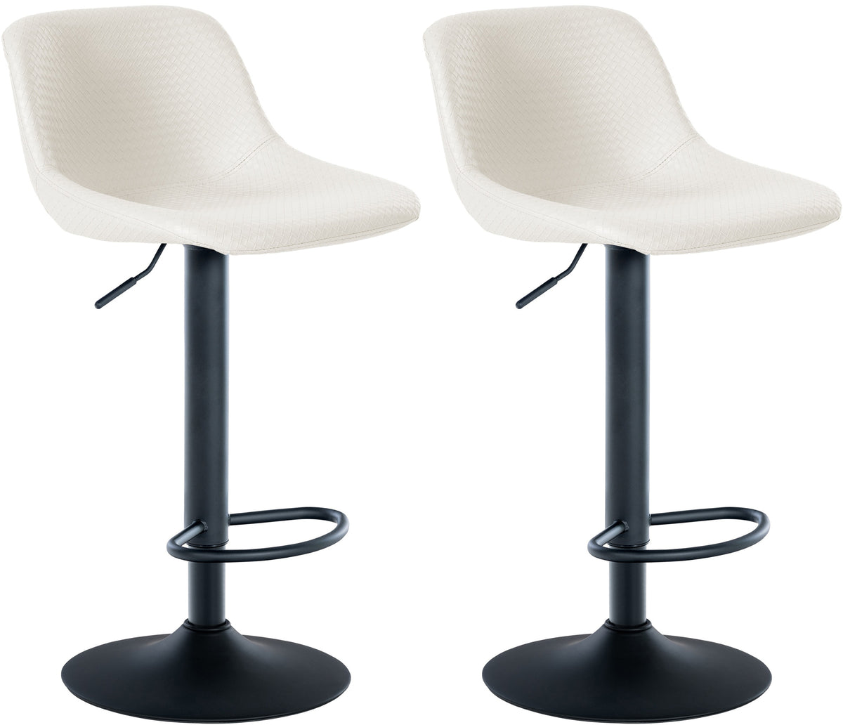 CLP 2er Set Barhocker Loft Kunstleder