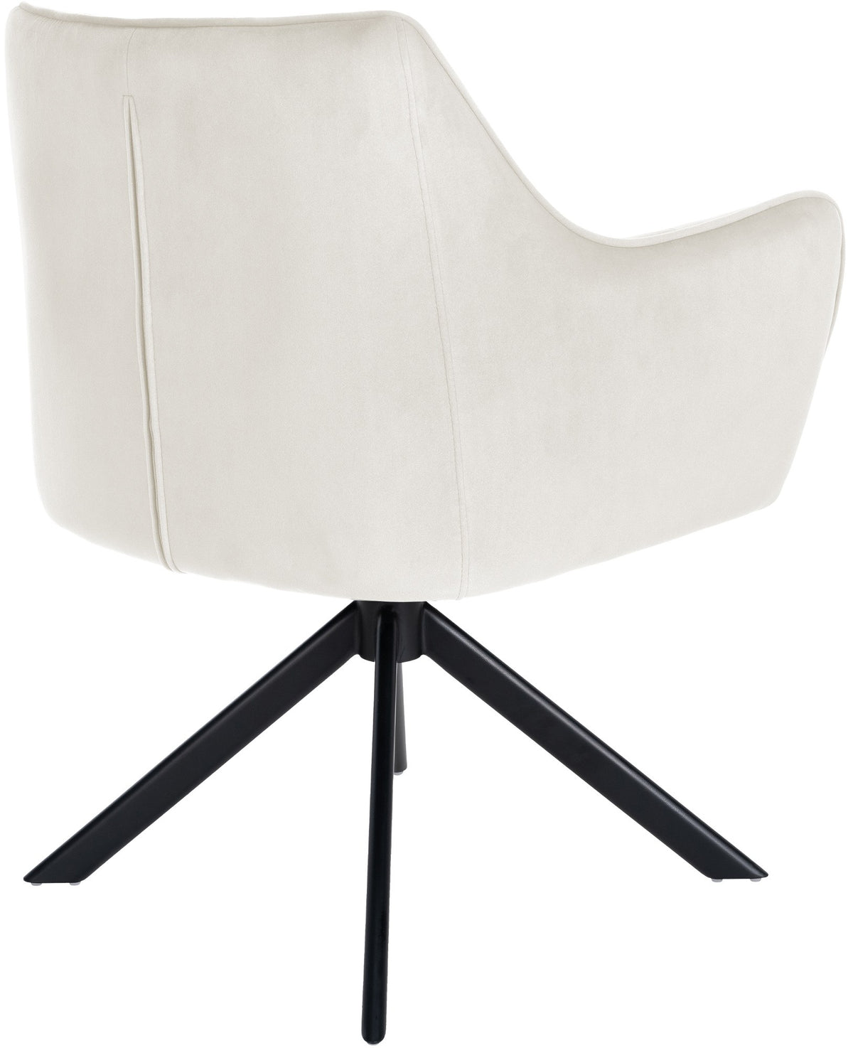 CLP Esszimmerstuhl Swing Samt schwarz – Produktabbildung 6