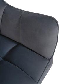 CLP Esszimmerstuhl Swing Samt schwarz – Produktabbildung 10