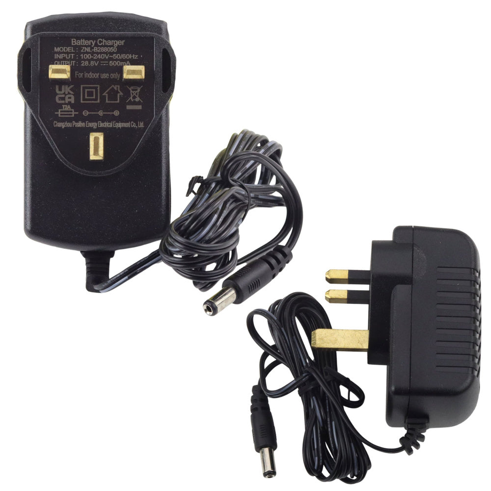 Charger 28.8 V 500 mA UK plug
