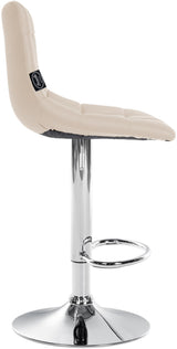 CLP 2er Set Barhocker Jerry Kunstleder chrom – Produktabbildung 5
