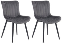 CLP 2er Set Stühle Largo Samt – Produktabbildung 9