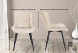 CLP 2er Set Stühle Brady Kunstleder – Produktabbildung 2