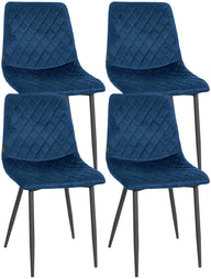 CLP 4er Set Stühle Telde Samt