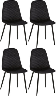 CLP 4er Set Stühle Giverny Samt