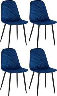 CLP 4er Set Stühle Giverny Samt – Produktabbildung 10