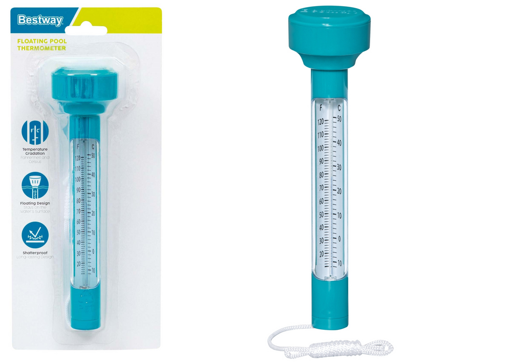 Bestway 58072 Floating Pool Thermometer Blue