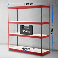 CLP Lagerregal 160x60x180 cm – Produktabbildung 2
