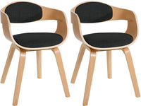 CLP 2er Set Stühle Kingston Stoff