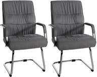 CLP 2er Set Besucherstuhl Sievert Stoff