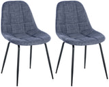 CLP 2er Set Stuhl Tom Stoff
