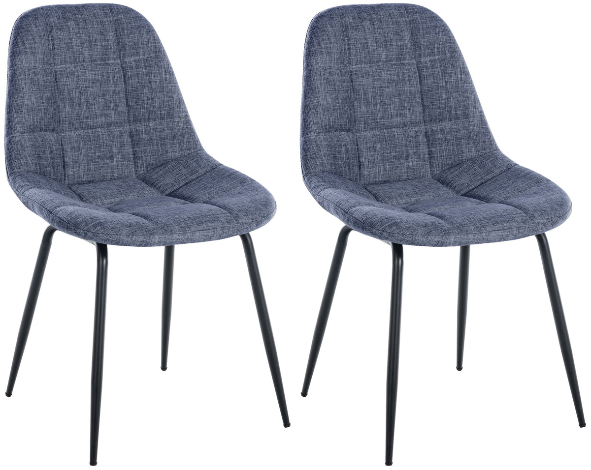 CLP 2er Set Stuhl Tom Stoff