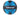 Blue and black volleyball, size 5, colorful