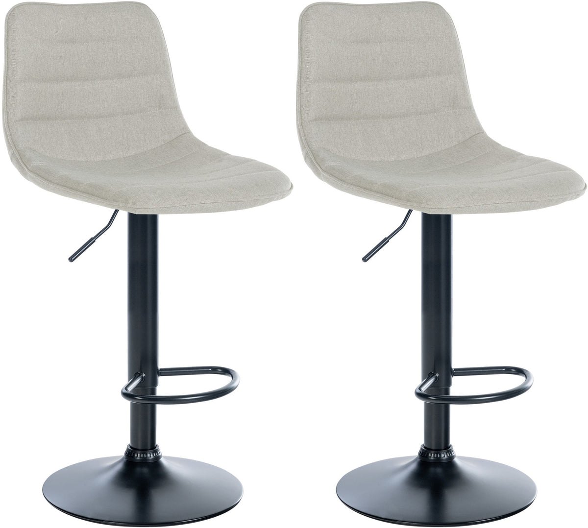 CLP 2er Set Barhocker Lex Stoff B