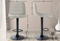 CLP 2er Set Barhocker Lex Stoff B – Produktabbildung 2