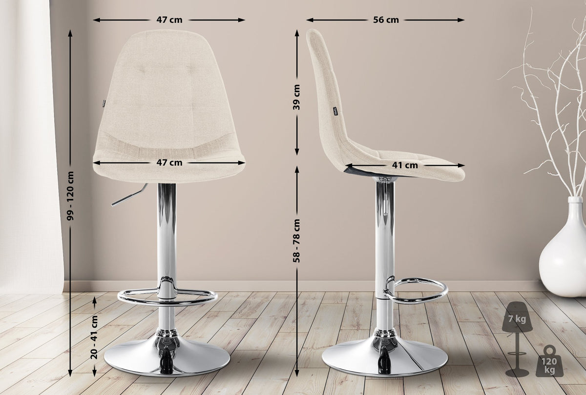CLP Barhocker Elmore Stoff C – Produktabbildung 9