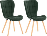 CLP 2er Set Stuhl Elda Samt – Produktabbildung 8