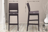 CLP 4er Set Barhocker Jamaica – Produktabbildung 2