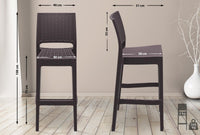 CLP 4er Set Barhocker Jamaica – Produktabbildung 2