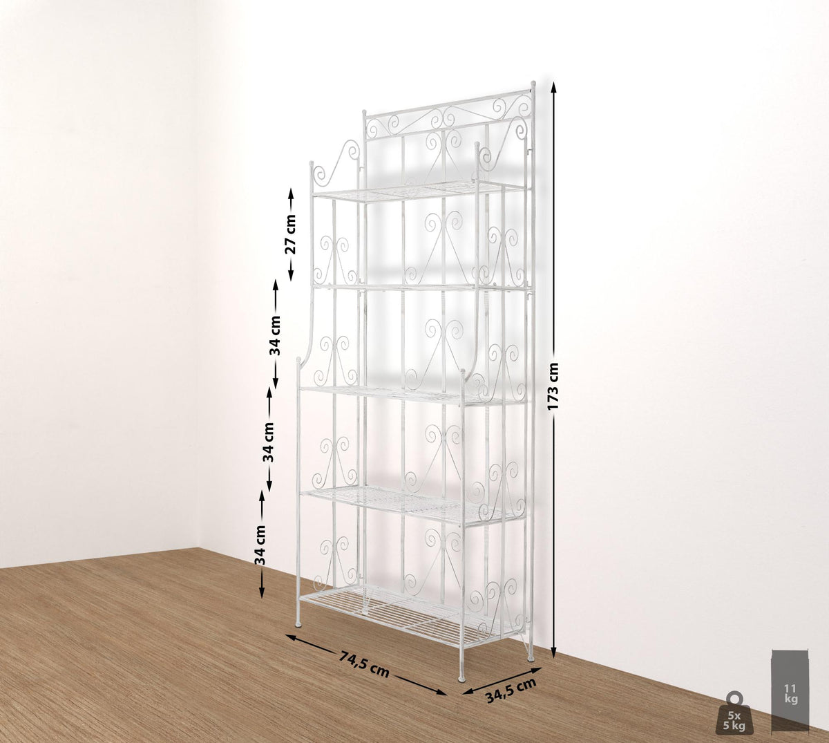 CLP Standregal Ciara – Produktabbildung 2