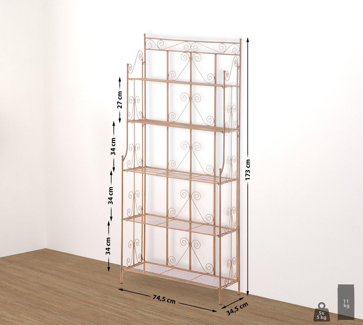 CLP Standregal Ciara – Produktabbildung 8