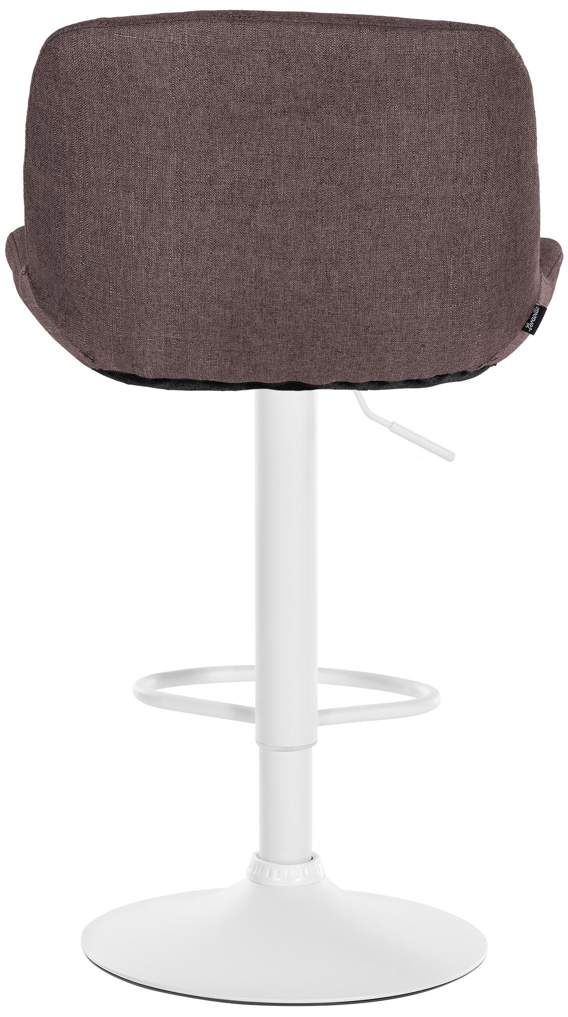 CLP Barhocker Solon Weiß Stoff – Produktabbildung 7