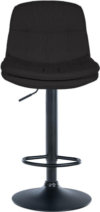 CLP Barhocker Laurel Stoff schwarz – Produktabbildung 7