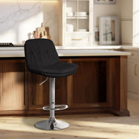 CLP Barhocker Laurel Stoff chrom – Produktabbildung 3