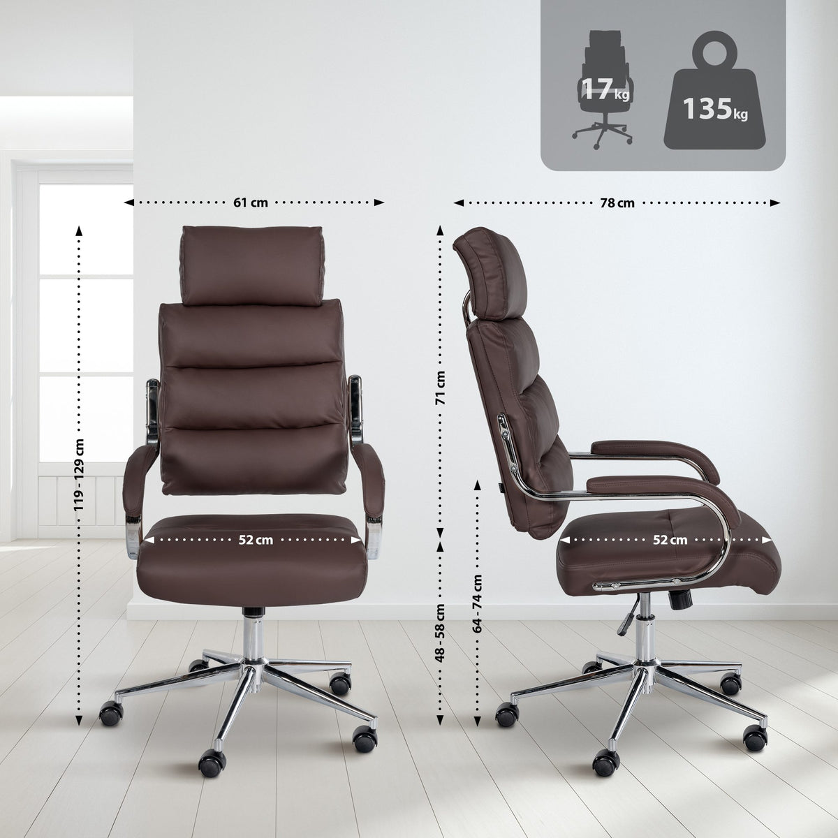 CLP Bürostuhl Campo – Produktabbildung 2