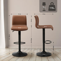 CLP Barhocker Henchy Kunstleder – Produktabbildung 2