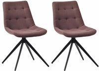 CLP 2er Set Esszimmerstuhl Merna Stoff – Produktabbildung 6