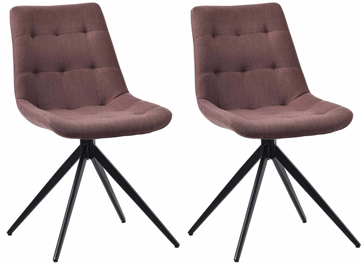 CLP 2er Set Esszimmerstuhl Merna Stoff – Produktabbildung 6