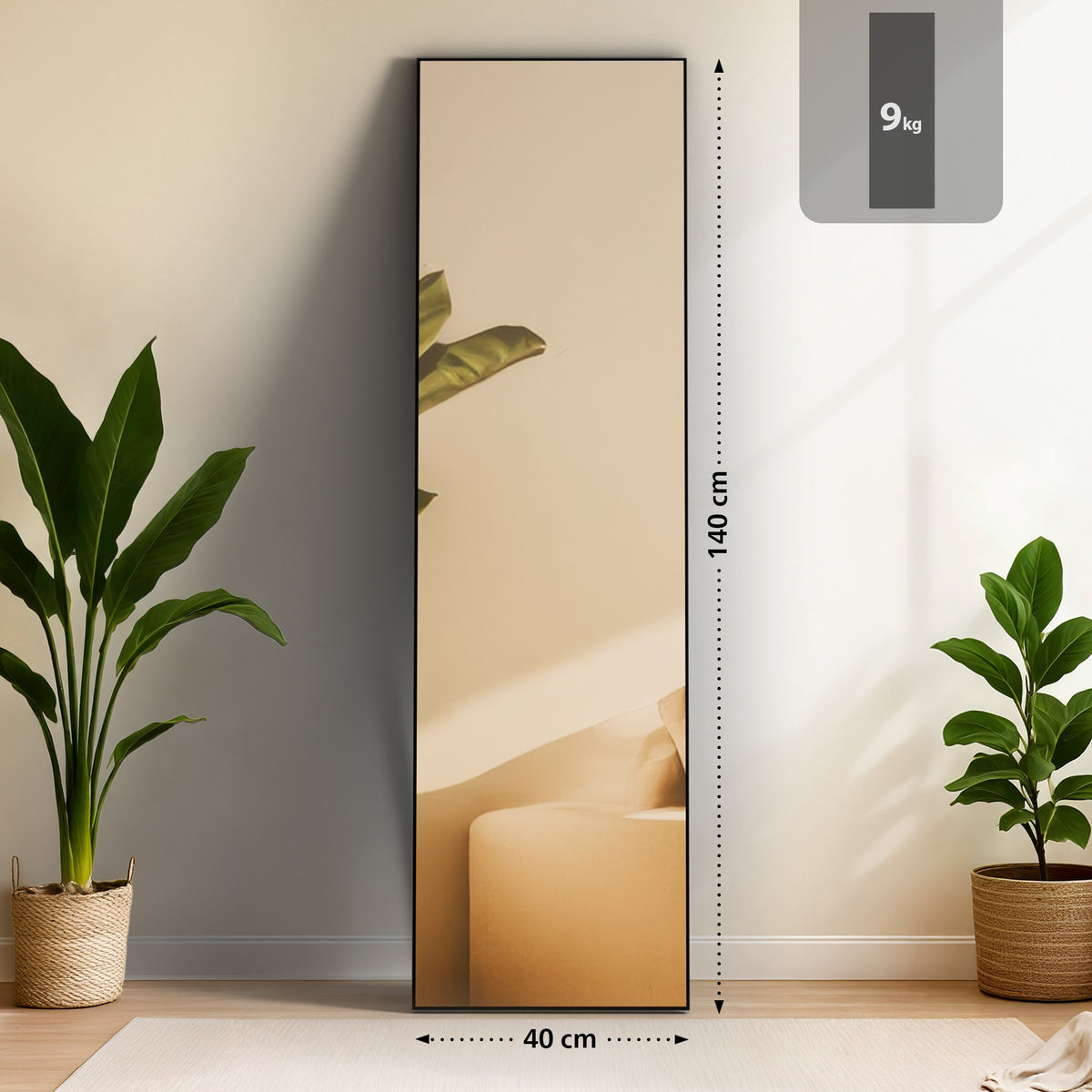 CLP Spiegel Benicia 140x40 cm – Produktabbildung 2