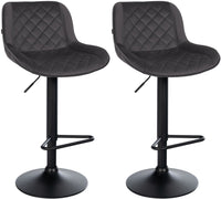 CLP 2er Set Barhocker Kasson Samt – Produktabbildung 9