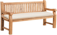 CLP Teakbank Daxon mit Sitzkissen 180 cm